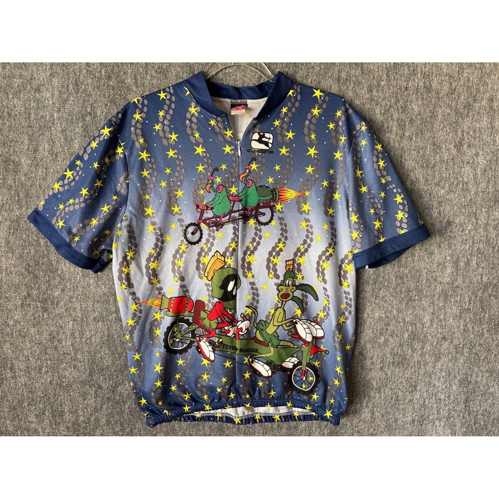 Giordana Marvin the Martian Looney Tunes Cycling Jersey Mens XXXXL 8 Made Italy